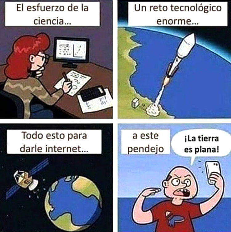 El esfuerzo de la ciencia, Un reto tecnológico enorme... Todo esto para darle internet... 