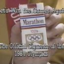 El tabaco oficial de los Juegos Olímpicos de Los Ángeles 1984