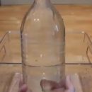 La manera más rápida de vaciar una botella de agua
