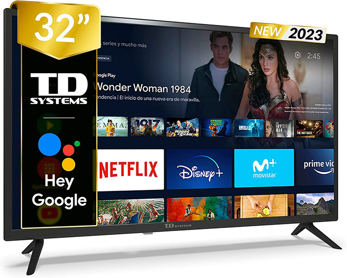 El chollazo del día: Smart TV TD Systems 32 pulgadas con Android 11 -  elRellano