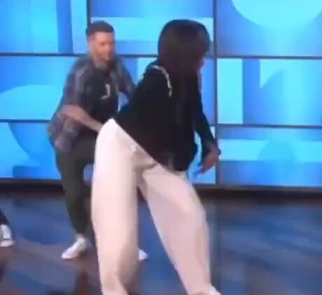 ¿Recuerdas a Michelle Obama bailando en el programa de Ellen DeGeneres ...